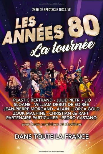 LA FOLIE DES ANNEES 80 - ARTISTES - CHANTEURS - CARREMENT PROD